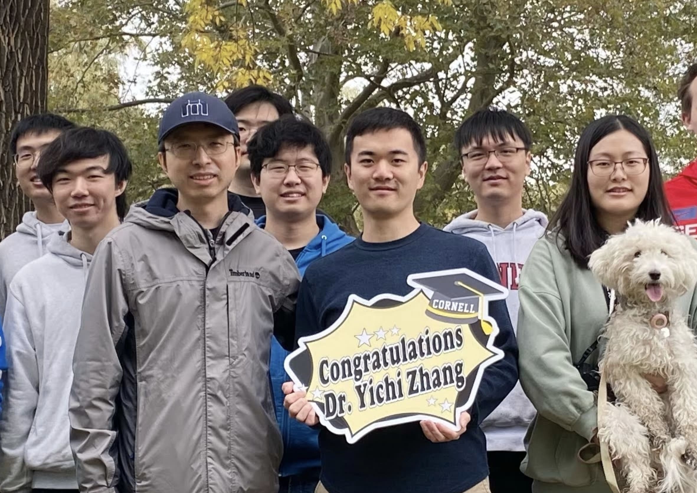 Congratulations to Yichi on a Successful Ph.D. Defense!