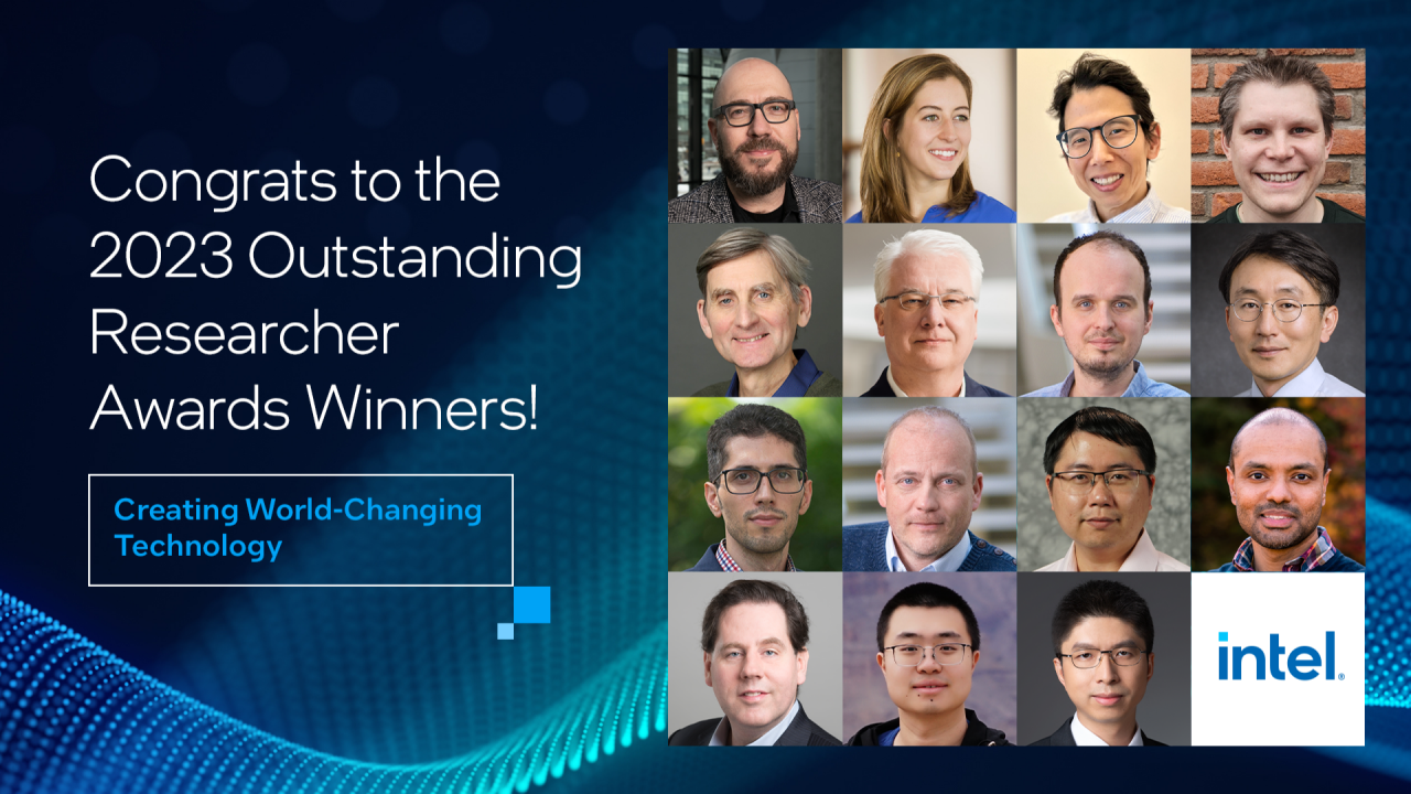 Prof. Zhang Wins the 2023 Intel ORA!